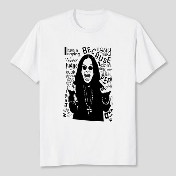 Ozzy Osbourne Vintage Rock Music T-Shirt, Sizes S-5XL - Gategoo