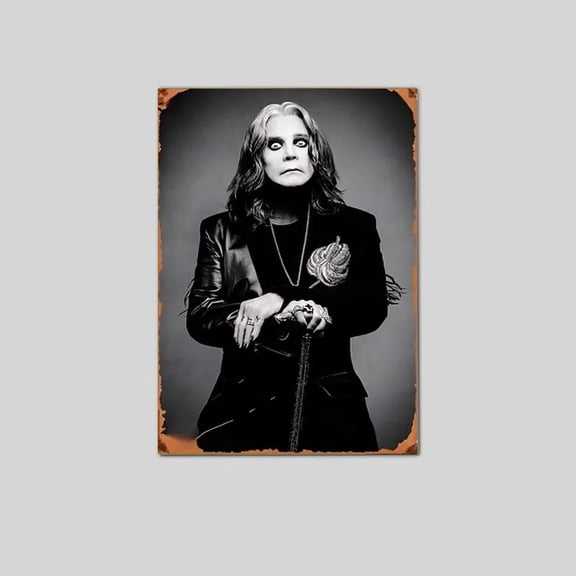 Ozzy Osbourne Wall Art Poster Rock And Roll Remastered Wall Art Poster Size 24''x36'' The Golden Shop