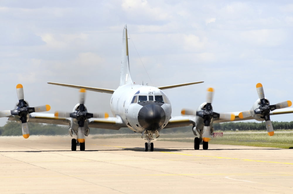 P-3M Orion of the Spanish Air Force Canvas Art - Riccardo NiccoliStocktrek Images (34 x 23)