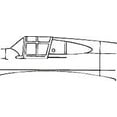 thumbnail image 1 of P-40 B Tomahawk Vacuform Canopy x2 for Monogram (1/48 model kit accessory), 1 of 1