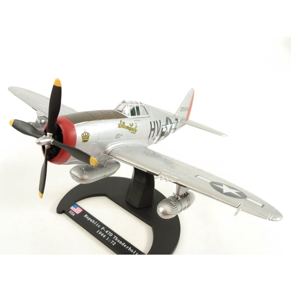 P-47 Thunderbolt "Silver Lady" 8th AAF - 8AAF 1944 1/72 Scale Diecast Model