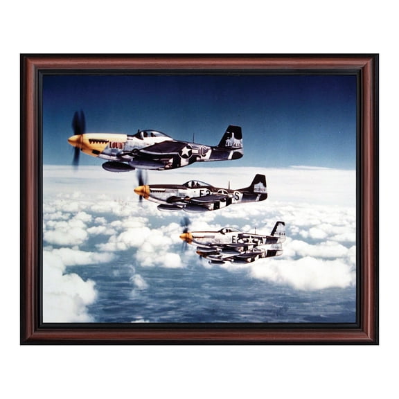 P-51 Mustang Plane, Aviation Picture Frame, 2113