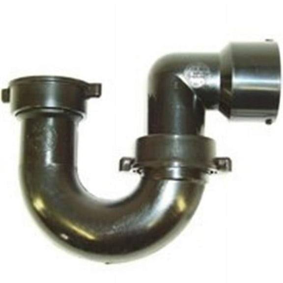 P-687C 1.5 x 1.5 Black Tub Trap