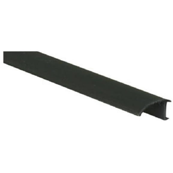 P 7810 72 in., 0.28 in. Channel Vinyl Glass Retainer, Black