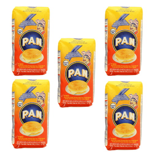 P.A.N. Sweet Corn Mix Gluten Free 5 Count 500g, 5 Pack