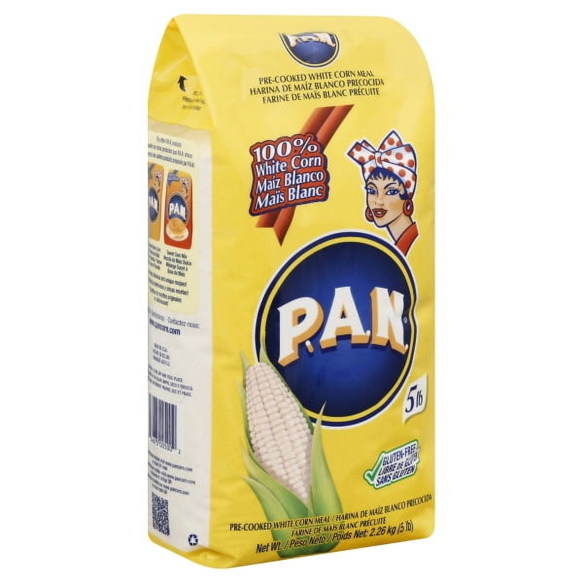 P.A.N. White Corn Meal 5 LB.