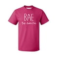 thumbnail image 1 of P&B BAE Best Auntie Ever Funny Men's T-shirt, Cyber Pink, S, 1 of 2