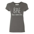 thumbnail image 1 of P&B BAE Best Auntie Ever Funny Women's T-shirt, Charcoal, M, 1 of 2