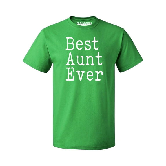 P&B Best Aunt Ever Men's T-shirt, Green, L