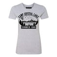thumbnail image 1 of P&B Camp Crystal Lake Halloween Parody Costume Women's T-shirt, XL, H. Grey, 1 of 2
