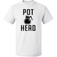 thumbnail image 1 of P&B Coffee Pot Head Men's T-shirt, White, XL, 1 of 2