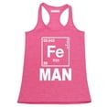 thumbnail image 1 of P&B Fe (Iron) Man Element Women's Tank Top, Heather Pink, M, 1 of 2