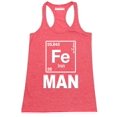 thumbnail image 1 of P&B Fe (Iron) Man Element Women's Tank Top, Heather Red, XL, 1 of 2