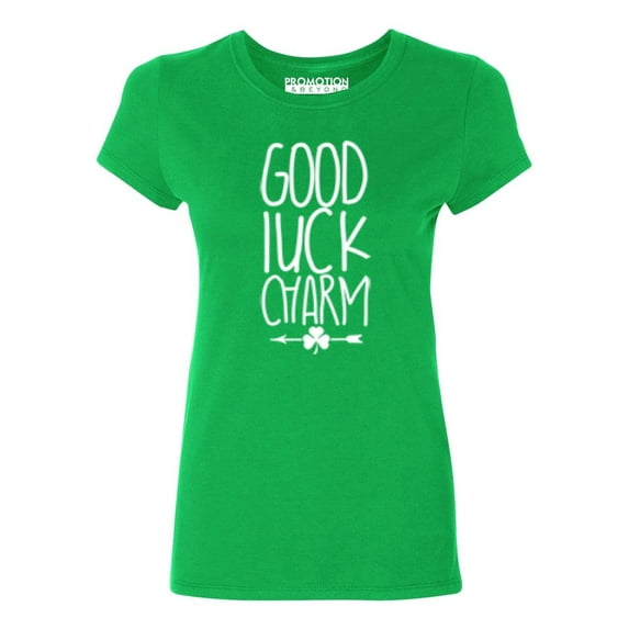 P&B Good Luck Charm Women's T-shirt, S, Green
