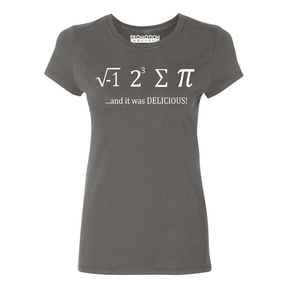 P&B I Ate Some Pie It was Delicious Women's T-shirt, Charcoal, L