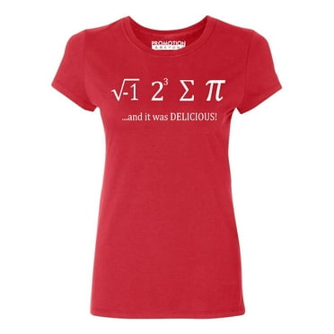 P&B I Ate Some Pie It was Delicious Women's T-shirt, Red, 3XL
