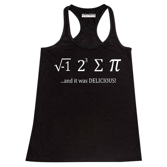 P&B I Ate Some Pie It was Delicious Women's Tank Top, Black, 2XL