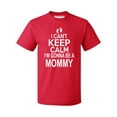 thumbnail image 1 of P&B I Can’t Keep Calm I'm Going to Be A Mommy Men's T-shirt, Red, L, 1 of 2