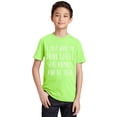 thumbnail image 1 of P&B I Just want to Drink Coffee, Save Animals & do Yoga Youth T-shirt, Lime, XL, 1 of 2