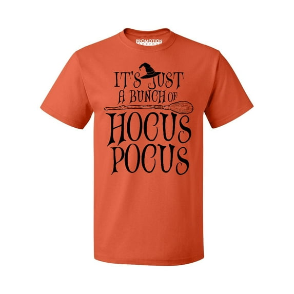 P&B It's Just A Bunch of Hocus Pocus Men's T-shirt, 2XL, Orange