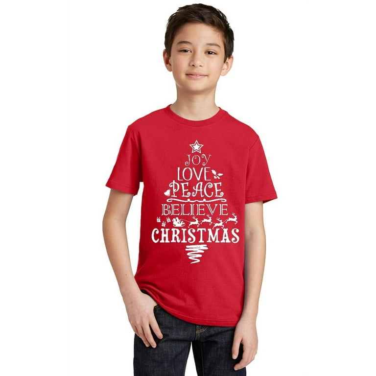 Love Christmas Youth Tee Love Christmas Youth Tee