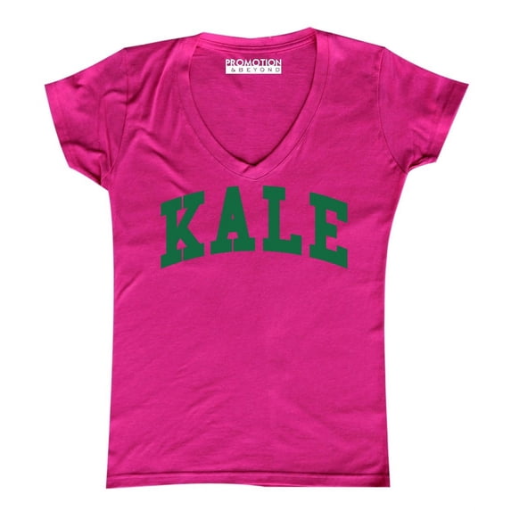 P&B Kale G. Women's V-neck, L, Fuchsia