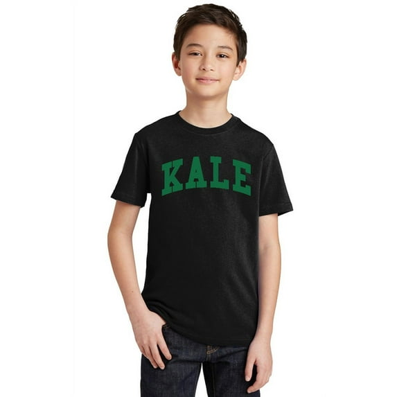 P&B Kale G. Youth T-shirt, M, Black