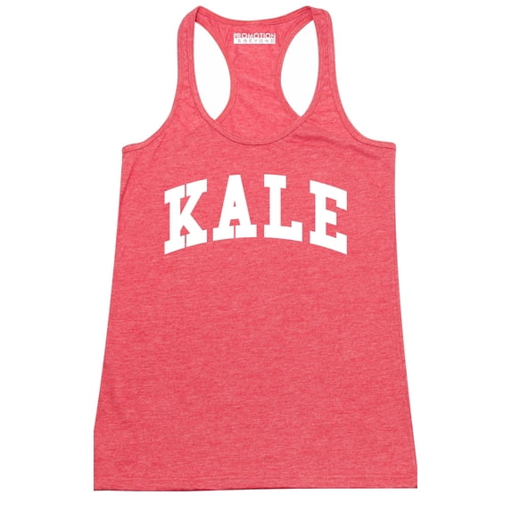 P&B Kale W. Women's Tank Top, M, H. Red