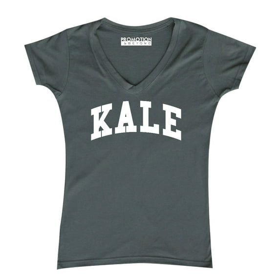 P&B Kale W. Women's V-neck, S, Charcoal