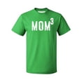 thumbnail image 1 of P&B Mom of 3, Mom Cubed Men's T-shirt, Green, M, 1 of 2