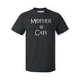 thumbnail image 1 of P&B Mother of Cats Funny Men's T-shirt, Black, XL, 1 of 2