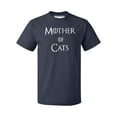 thumbnail image 1 of P&B Mother of Cats Funny Men's T-shirt, Navy, XL, 1 of 2