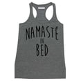 thumbnail image 1 of P&B Namaste In Bed Women's Tank Top, 2XL, H. Charcoal, 1 of 2