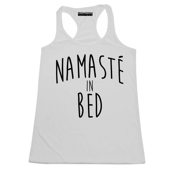 P&B Namaste In Bed Women's Tank Top, XL, White