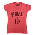 thumbnail image 1 of P&B Namaste in Bed Women's V-neck, 2XL, Heather Red, 1 of 2