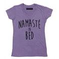 thumbnail image 1 of P&B Namaste in Bed Women's V-neck, M, Heather Purple, 1 of 2