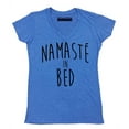 thumbnail image 1 of P&B Namaste in Bed Women's V-neck, S, Heather Royal, 1 of 2