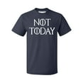 thumbnail image 1 of P&B Not Today God of Death Funny Novelty T-shirt Men's T-shirt, L, Navy, 1 of 2