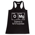 thumbnail image 1 of P&B OMG Element Science is Full of Surprises Women's Tank Top, Black, XL, 1 of 2