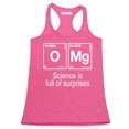 thumbnail image 1 of P&B OMG Element Science is Full of Surprises Women's Tank Top, Heather Pink, 2XL, 1 of 2