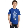 thumbnail image 1 of P&B SWEET SIXTEEN IT'S MY BIRTHDAY! Youth T-shirt, Royal, M, 1 of 2
