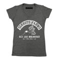 thumbnail image 1 of P&B Schrute Farms Beets Bed & Breakfast Funny Women's V-neck, M, Heather Charcoal, 1 of 2