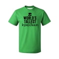 thumbnail image 1 of P&B WORLD'S TALLEST LEPRECHAUN EVER Irish St Patrick's Day Men's T-shirt, 2XL, Green, 1 of 2