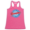 thumbnail image 1 of P&B World's Greatest Grandma Funny Women's Tank Top, Heather Pink, XL, 1 of 2