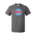 thumbnail image 1 of P&B World's Greatest Mom Funny Men's T-shirt, Charcoal, XL, 1 of 2