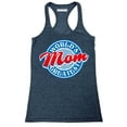 thumbnail image 1 of P&B World's Greatest Mom Funny Women's Tank Top, Heather Navy, L, 1 of 2