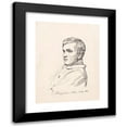 thumbnail image 1 of P. C. Skovgaard 12x14 Black Modern Framed Museum Art Print Titled - J. Th. Lundbye (1845), 1 of 1