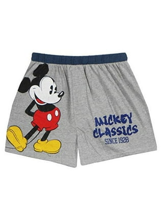 Crazy Boxer Disney Mickey Mouse Neon Heads Men's Boxer Briefs