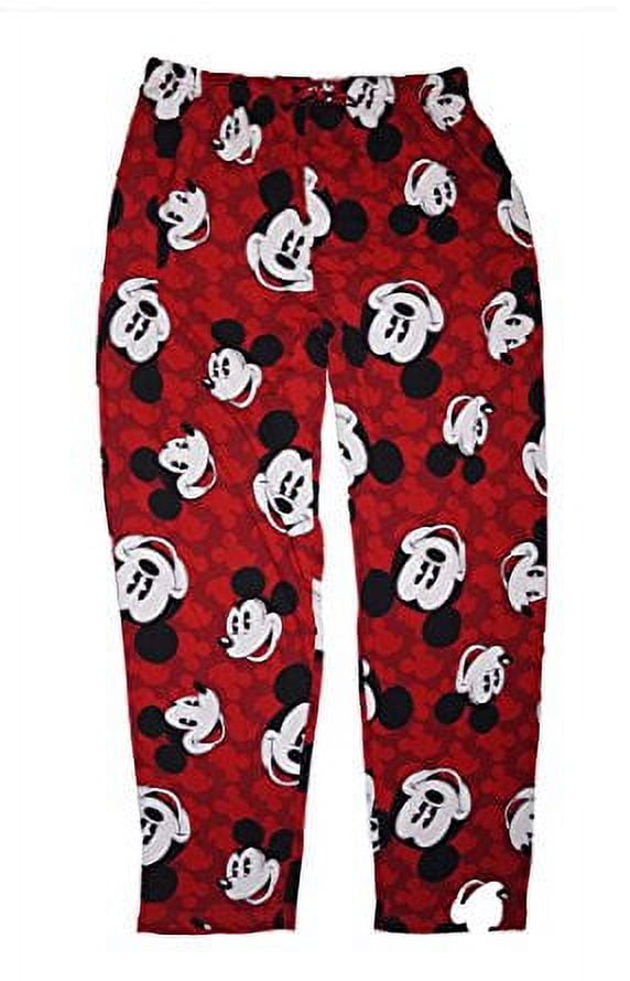 Disney Mickey Mouse Womens Pajama Pants, Sleepwear Bottoms, Classic Mickey,  Size: XL 