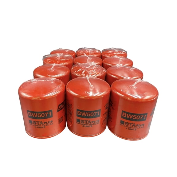 P&F BW5071 Coolant Filter Replace Cummins 3315116, 1822627C1, WF2071 Pack of 12